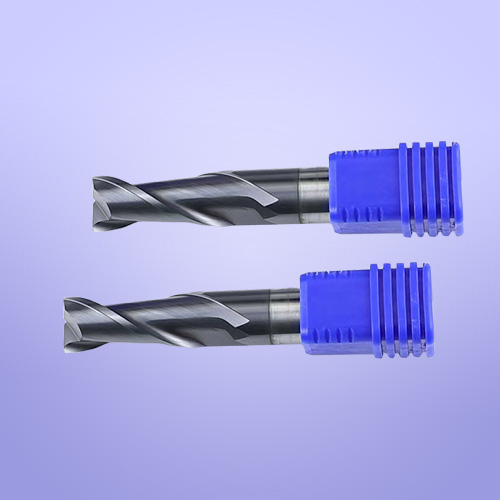 2 flutes flattened end mills for all kind of materials