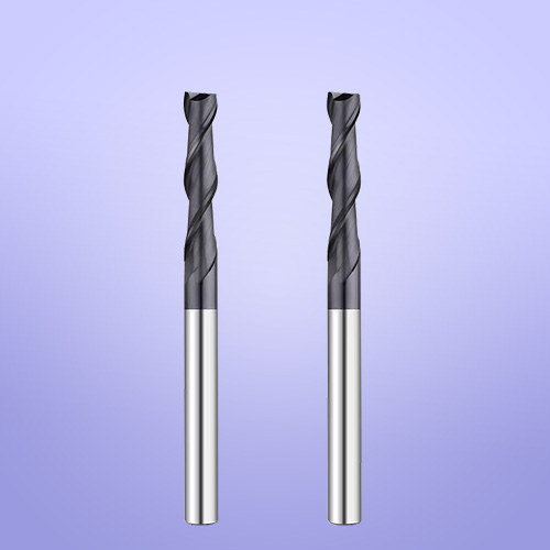 Long shank 2 flutes end mills 