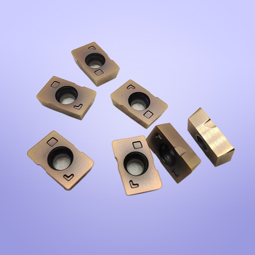 Cnc Milling Machine Polish Cemented Carbide High Feed Milling Tools Inserts MPHW